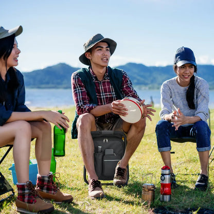  Relaxdays Klappbarer Campinghocker Mit Tasche