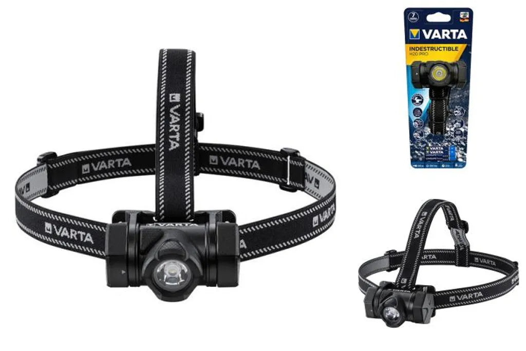  VARTA Kopflampe "Indestructible H20 Pro" Inkl. 3 Micro AAA