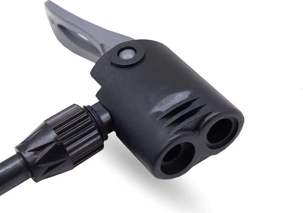  Dunlop Fahrradluftpumpe Für Alle Ventile, Tragbare Luftpumpe, Fahrradpumpe, Standpumpe, Schwarz