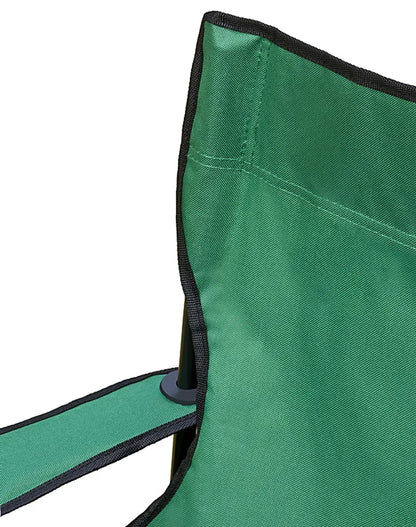  2er Partner Anglerstuhl Campingstuhl Mit Sonnenschirm Und Kühlfach, Farbe:Grün