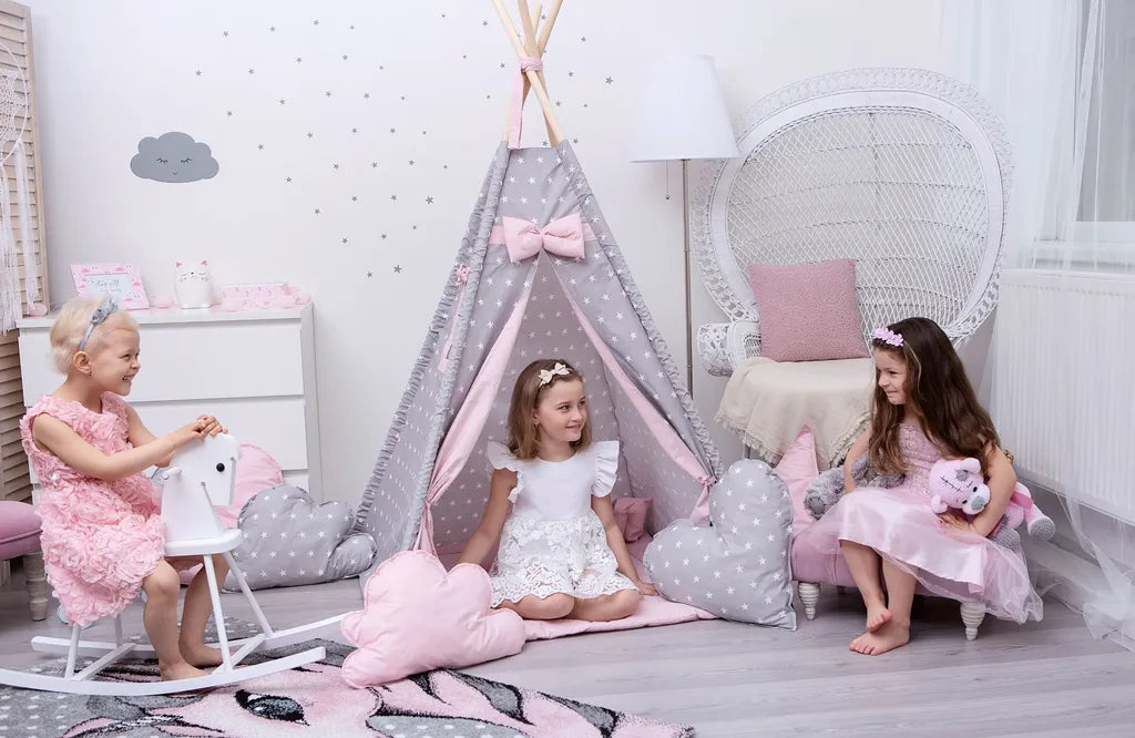  Kinder-Tipi Stars Pink – Ein Originelles Geschenk Für Ihr Kleines Kind – Die Geheimnisvolle Welt Eines Kinderzimmers