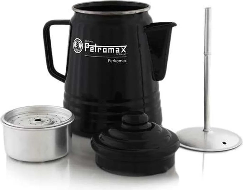  Petromax Tee- Und Kaffee-Perkolator Teekanne, Schwarz (9 Tassen); Per-9-s
