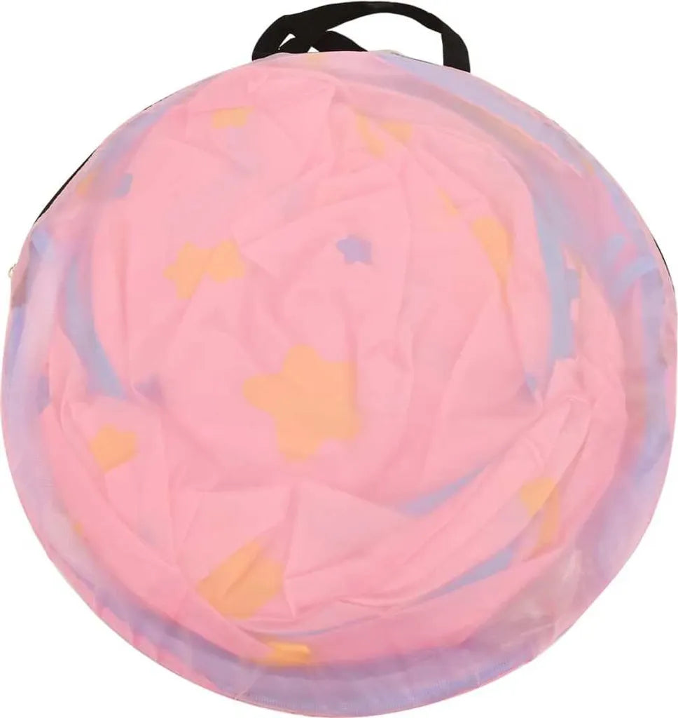  VidaXL Spielzelt Für Kinder Rosa 301x120x128 Cm