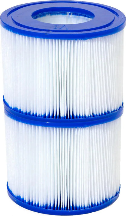  Bestway LAY-Z-SPA Xtras Filterkartusche Gr. VI 10,6 X 8,0 Cm, Doppelpack