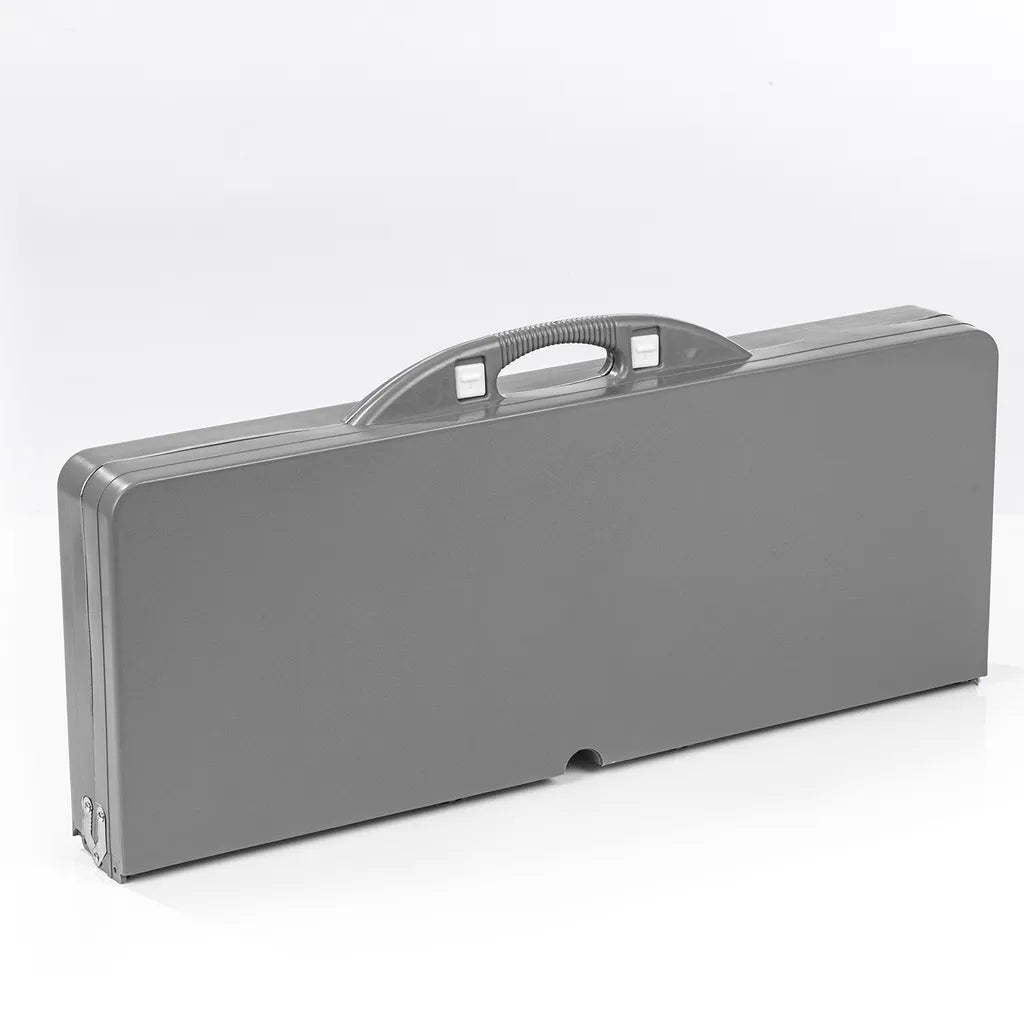  MAXXMEE Campingtisch - 85 X 65 X 67 Cm - Faltbar - Grau Campingtisch Klapptisch Klappbar Gartentisch Sitz Gruppe Bank Faltbar Picknick