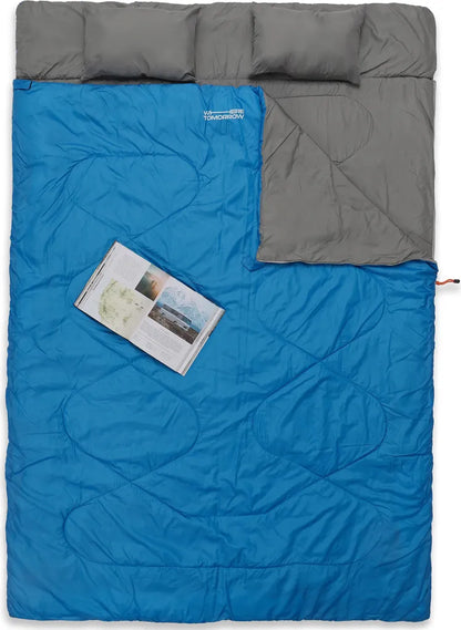  Where Tomorrow Komfortabler Doppel-Schlafsack
