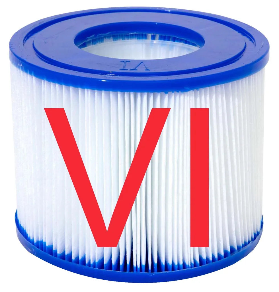  Bestway LAY-Z-SPA Xtras Filterkartusche Gr. VI 10,6 X 8,0 Cm, Doppelpack