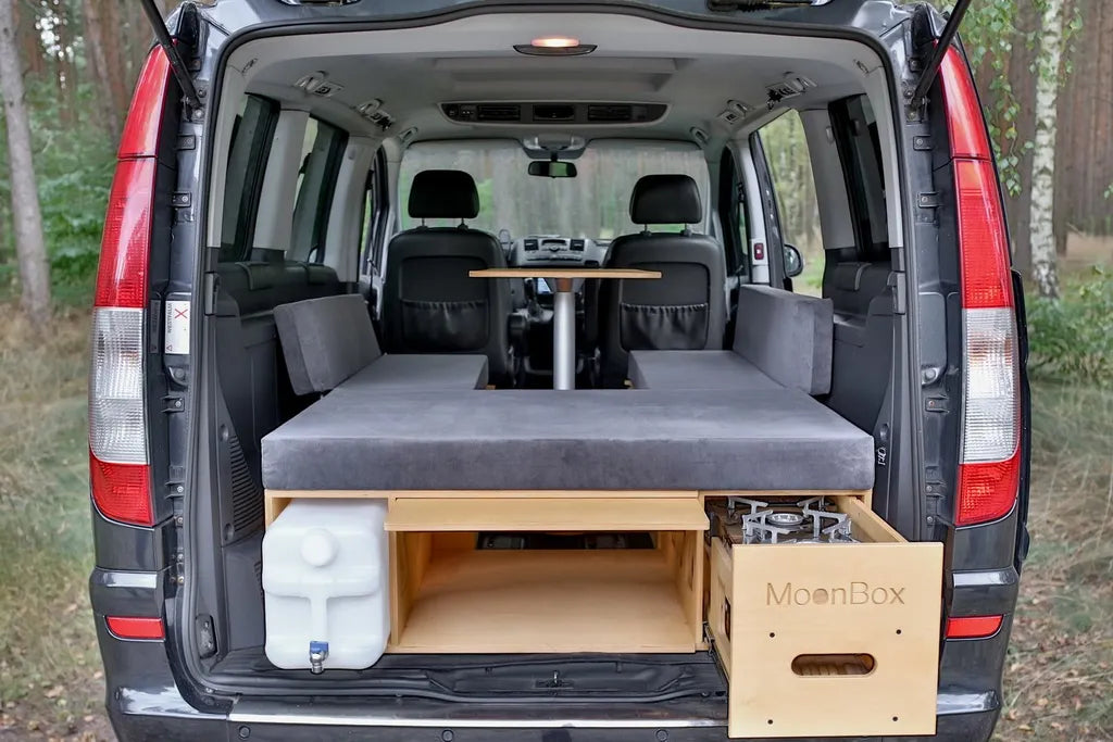  MoonBox Campingbox Campingküche Bettfunktion Schlafsystem VW Van Kombi Typ 119