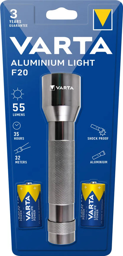  VARTA Taschenlampe "Multi LED Alu Light 2C"