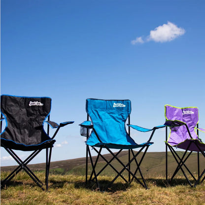  Campingstuhl, Zusammenklappbar, Für Den Garten/Angelausflüge Etc. Violett Violett