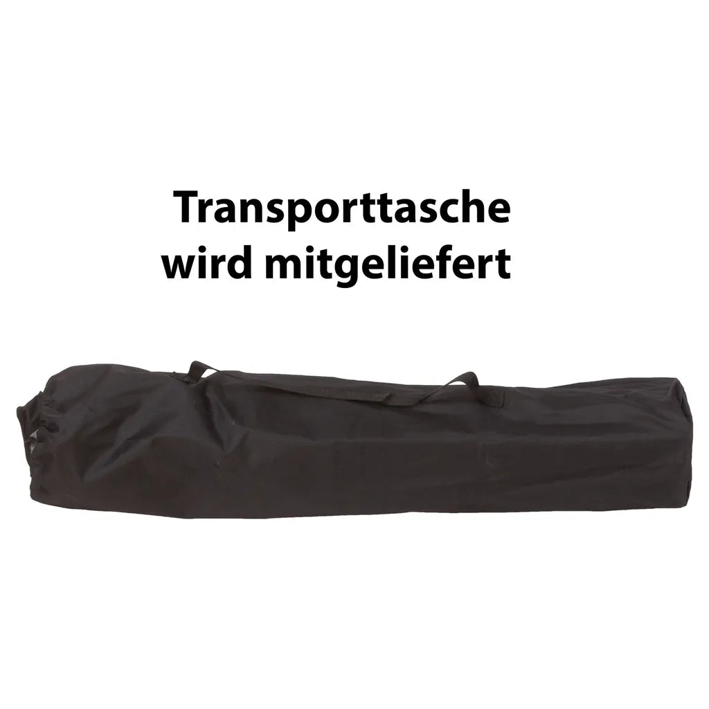  HanSe Campingstuhl Klappstuhl Faltstuhl Anglerstuhl Mit Kühltasche Und Flaschenhalter In Grau/Schwarz