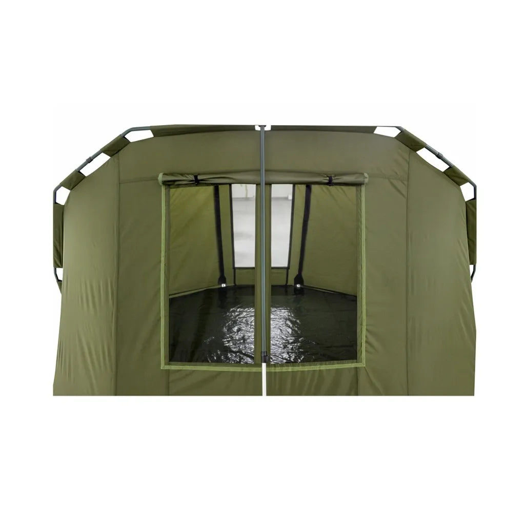  Lucx® Bivvy Angelzelt Karpfenzelt Caracal, 1 - 2 Mann Zelt 10.000mm