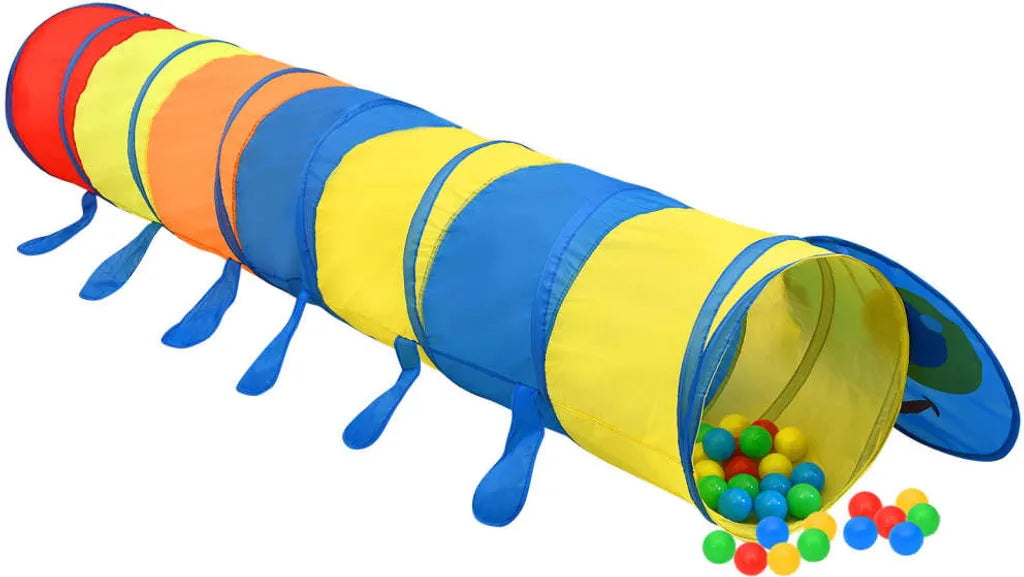  VidaXL Spieltunnel Für Kinder Mehrfarbig 245 Cm Polyester