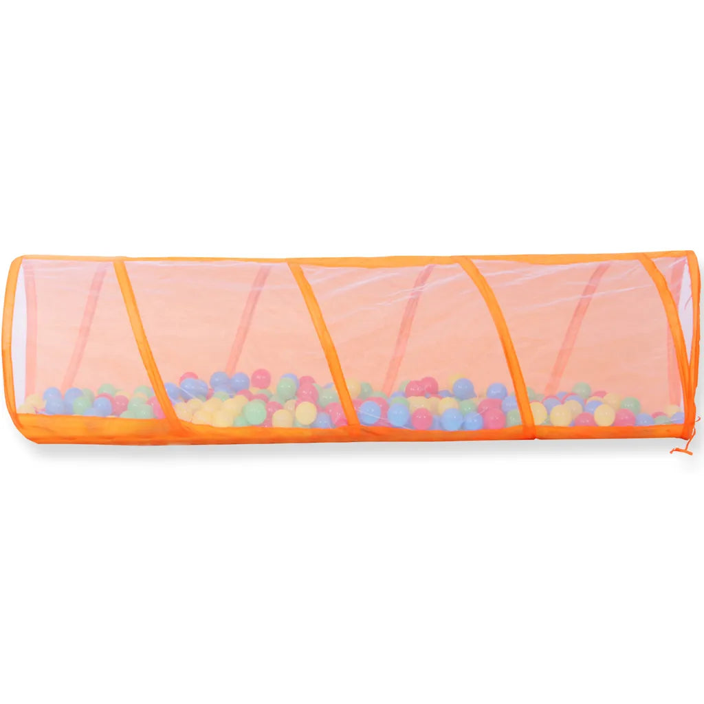  KIDIZ® Spielzelt Spielhaus Babyzelt ✓ 200 Bälle ✓ Bällebad ✓ Kinderzelt | Ideal Für Zuhause & Im Garten | Tasche | Tunnel, Größe:XXL