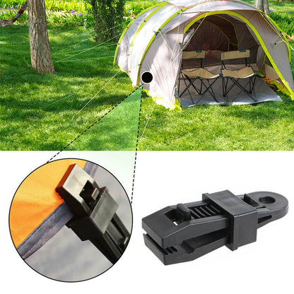  24x Campingzelte Planenhalter Planen Befestigung Klemme Clips Spanner Für Zelt Abdeckplane