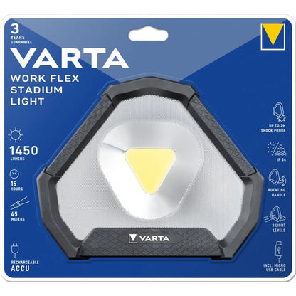  Varta Work Flex Stadium Light Mit Akku